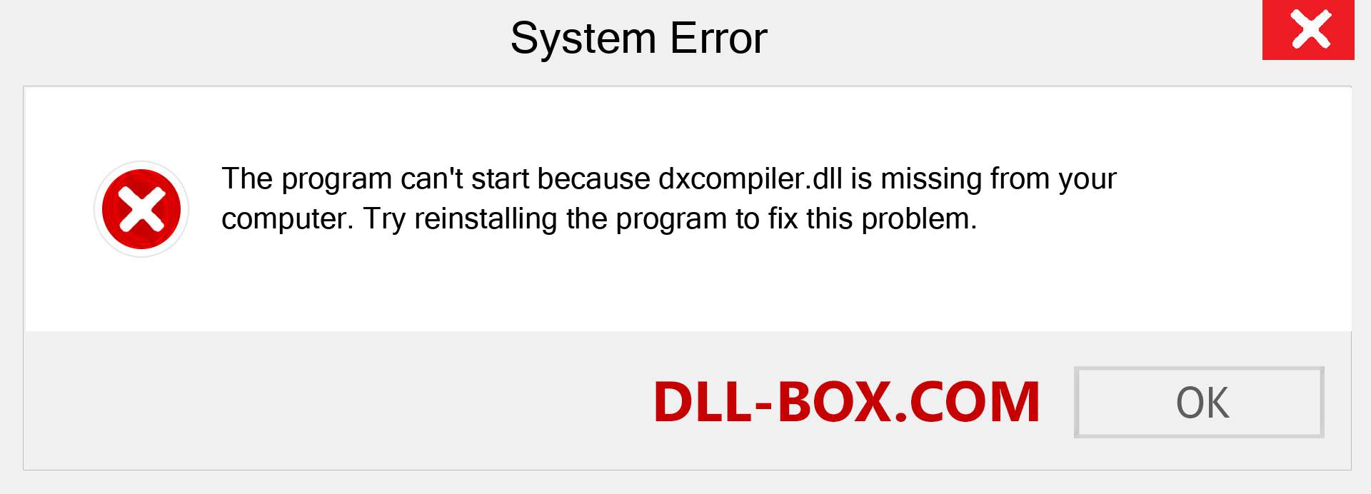  dxcompiler.dll file is missing?. Download for Windows 7, 8, 10 - Fix  dxcompiler dll Missing Error on Windows, photos, images